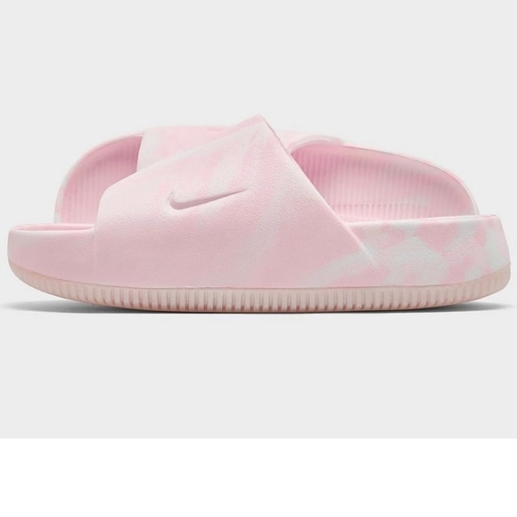 Nike Pink Slide Sandals Size 11 Worn Once - Picture 3 of 8